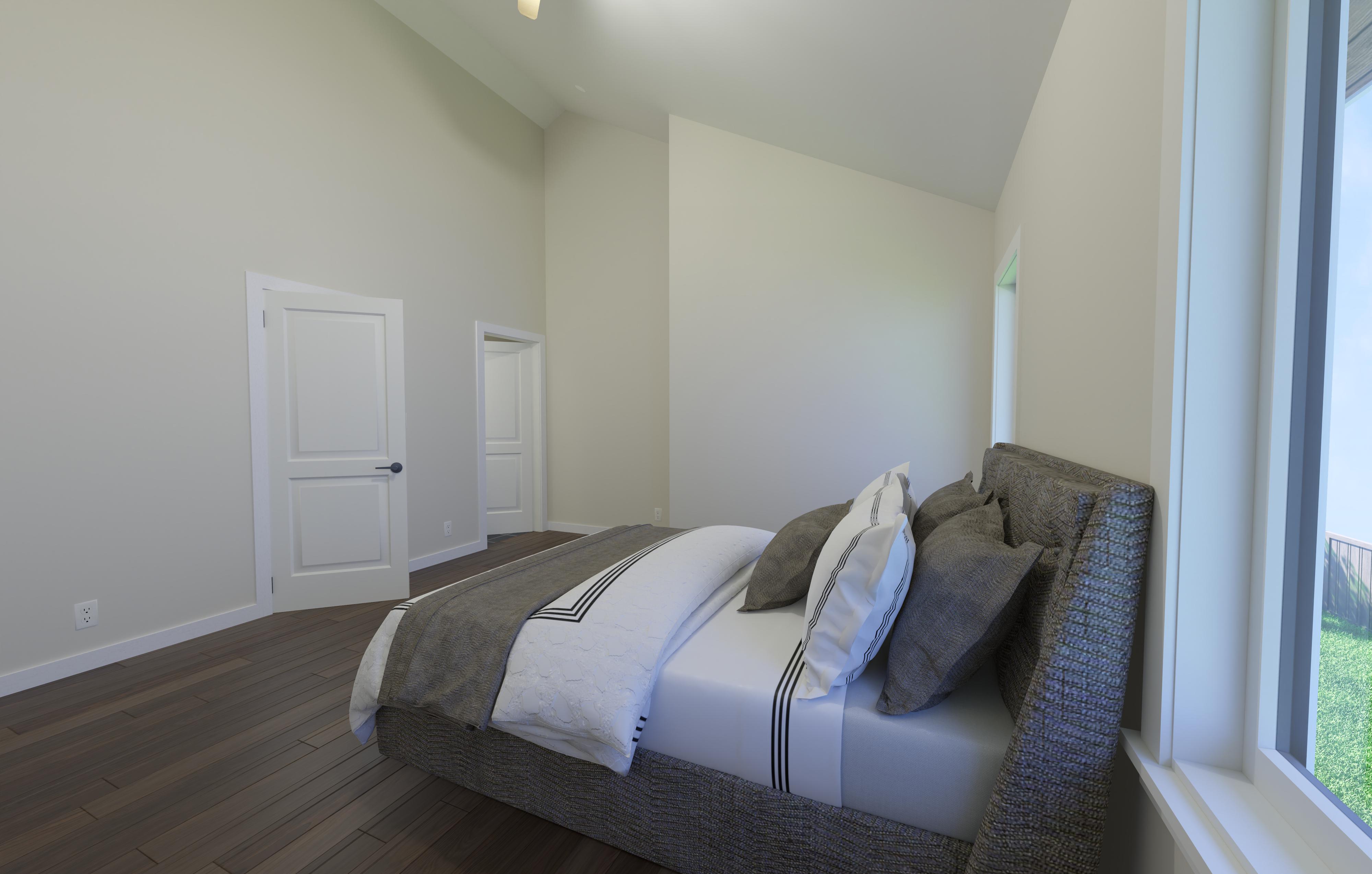 Driveway and garage view