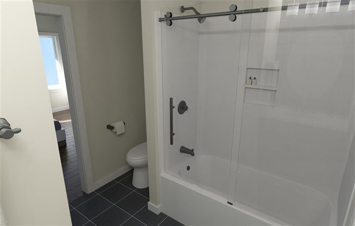 Guest bath — vacation home concept