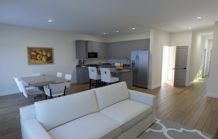 Living room — TwinYield duplex concept